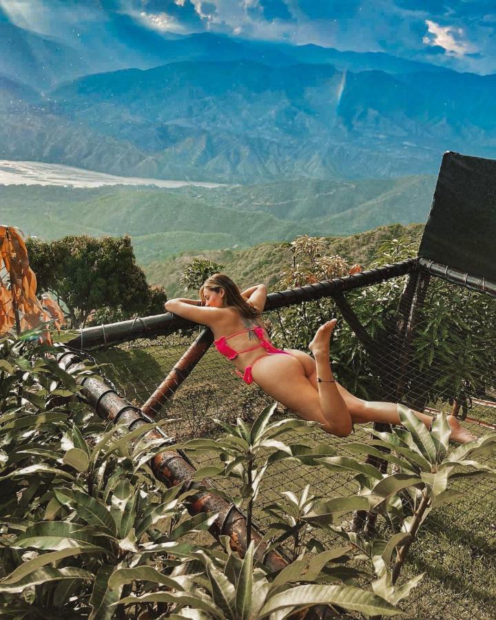 فندق Glamping Mirador Santa Fe-سوبيتران المظهر الخارجي الصورة