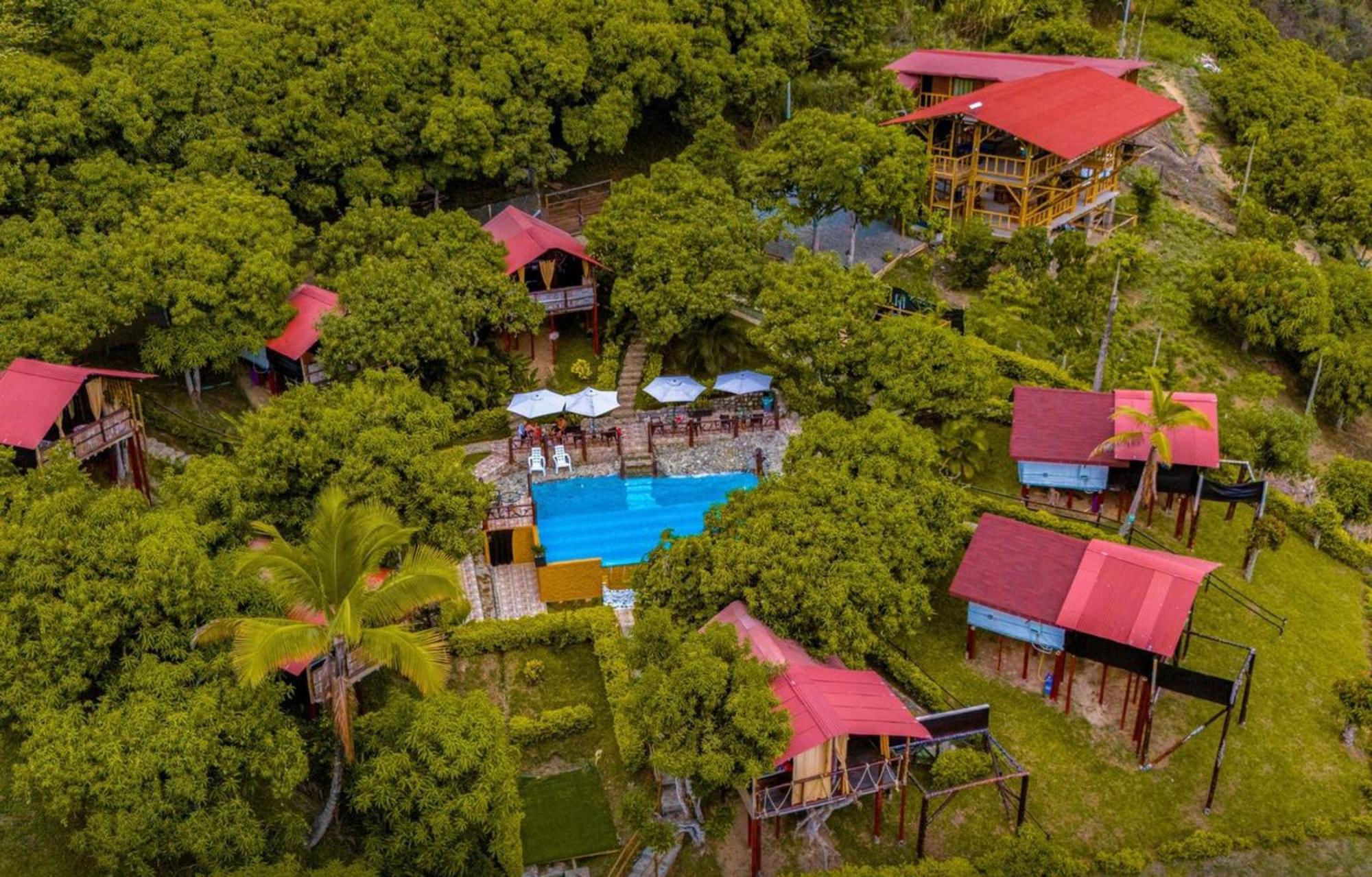 فندق Glamping Mirador Santa Fe-سوبيتران المظهر الخارجي الصورة